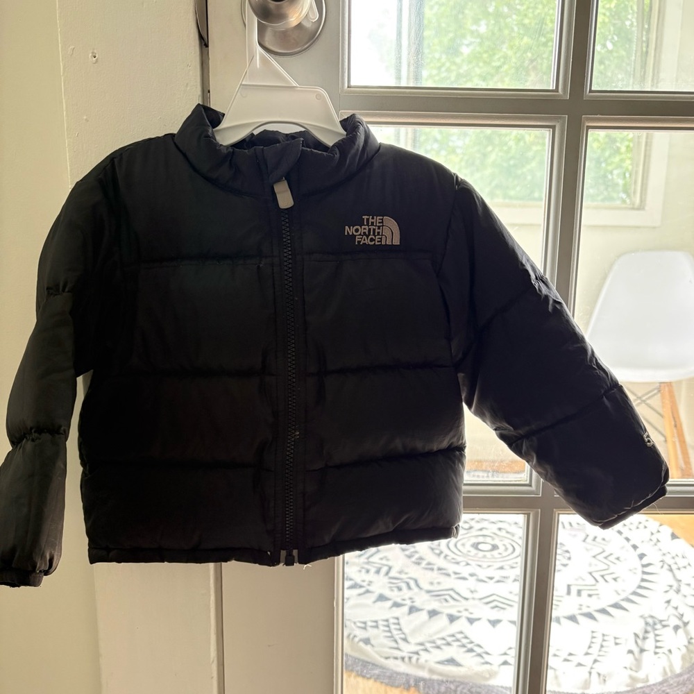 North Face down puffer 18-24m